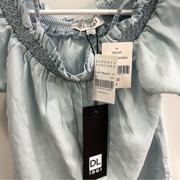 DL1961 Girls Off the Shoulder Top Size 7 - Picture 5 of 8